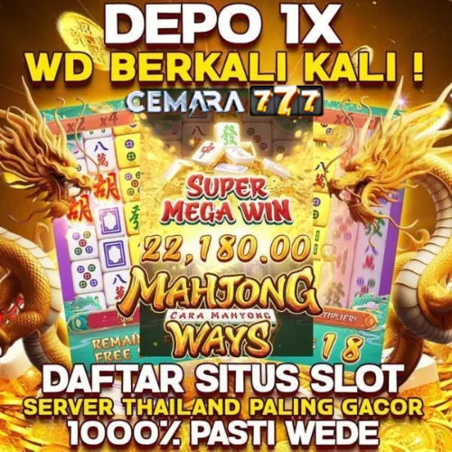 Cemara777: Platform Aneka Game dengan Kemenangan Jackpot Terbesar Gacor Setiap Hari
